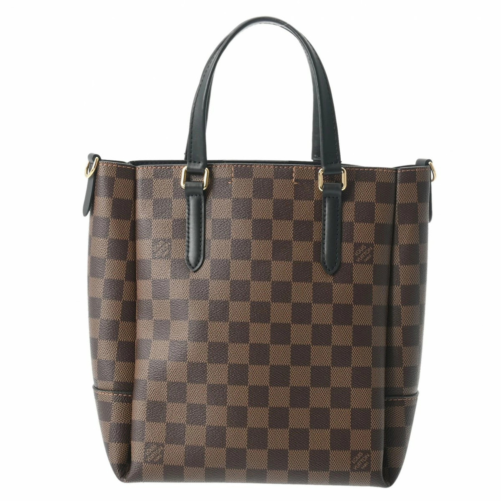 LOUIS VUITTON Damier Belmont NV Brown Canvas Handbag